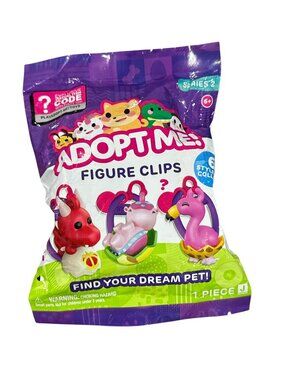 Adopt Me Series 2 Figure Clip Blind Bag Toy - 6 Styles To Collect Includes Exclu